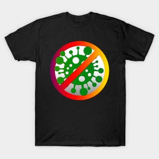 Stop coronavirus (multicolor) T-Shirt